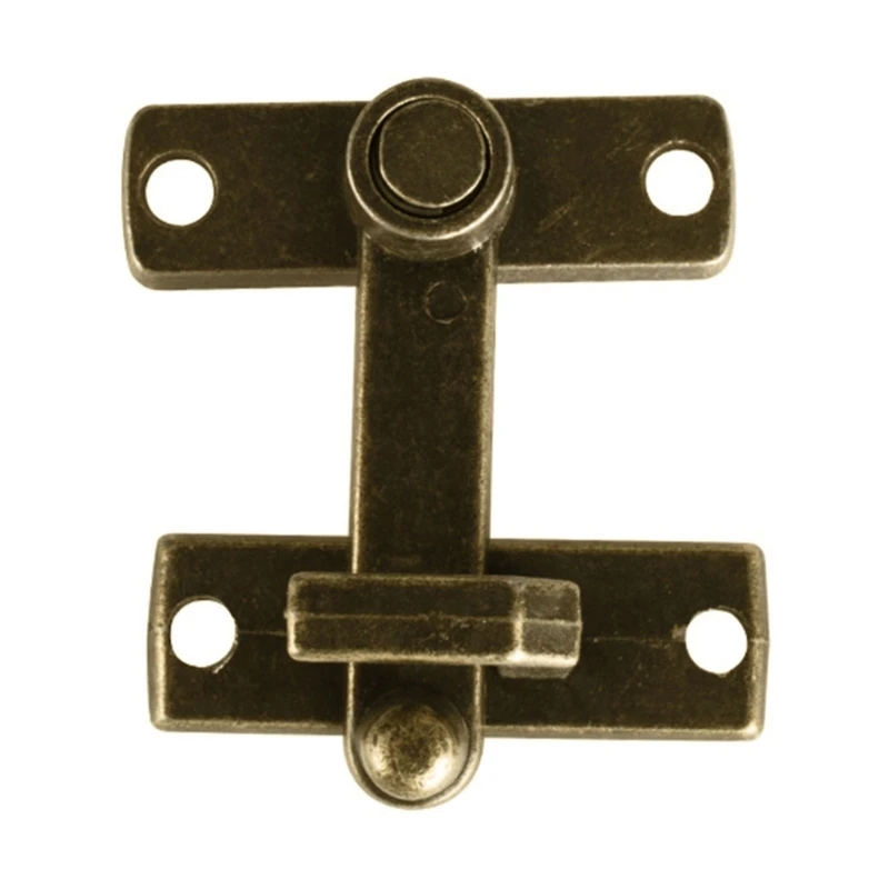 E15A Stable Zincs Alloys Locking Mechanism Antique Bronze Box Clasps for Wooden Gift And Storage Boxes