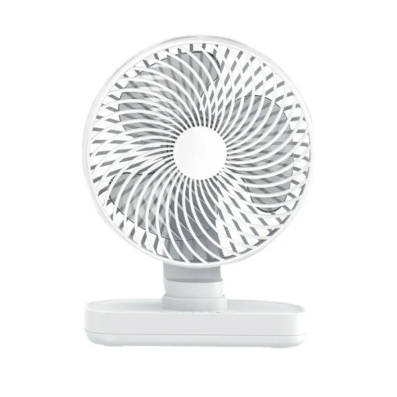

2024 New Rechargeable Desktop Student Home Office Silent Circulating Electric Fan Shaking Head Usb Small Fan