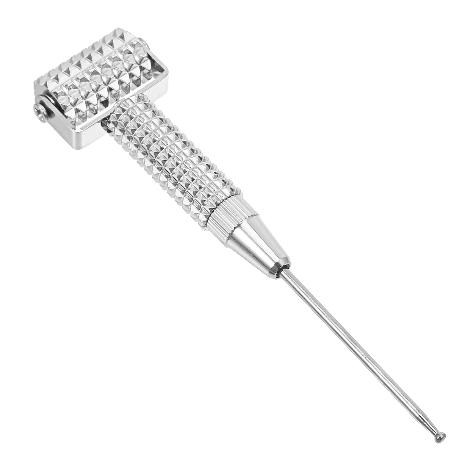 

Silver Copper Spring Needle Roller Ear Massage Acupuncture Probe Stick Accurate Acupoint Detecting Pen Massager