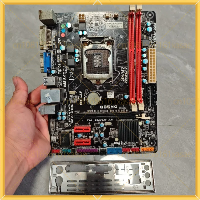 Para BIOSTAR B85MG Placa base Micro ATX usada