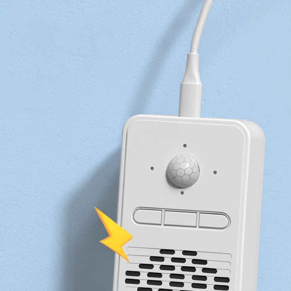 Smart Infrared Sensor Doorbell Automatic Wireless Welcome Chime Alarm Customizable For Office Store Security System