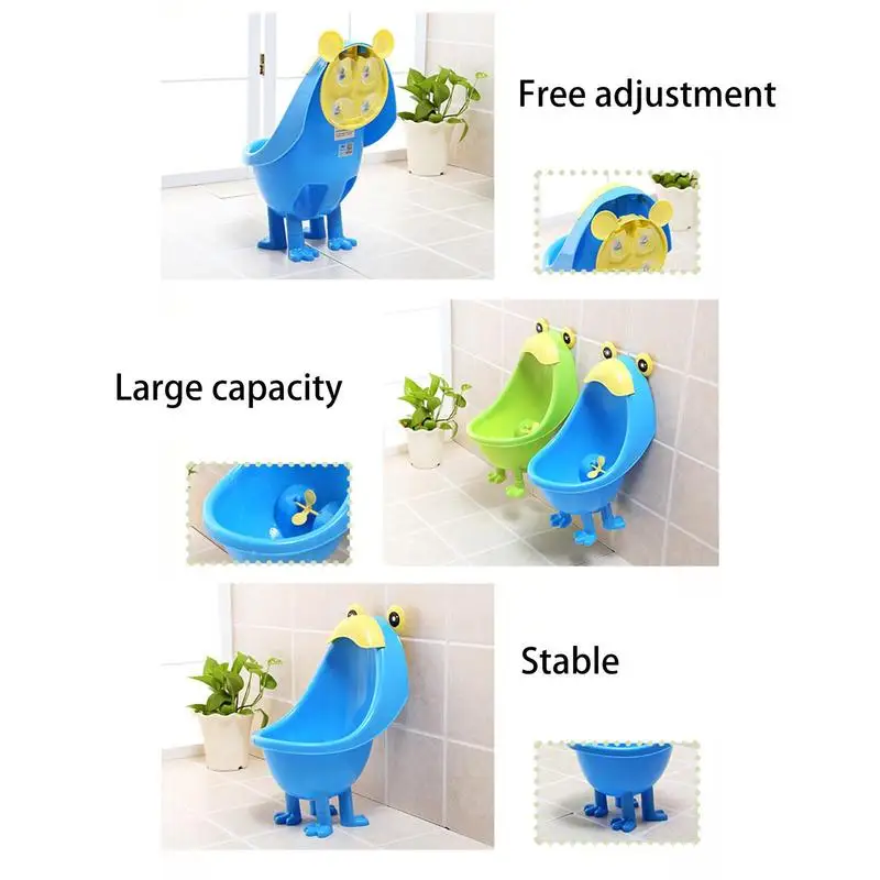 Baby orinatoio Cartoon Potty Training Seat Cute Frog Funny miring Target Windmill muslimun Frog Standing Potty Training