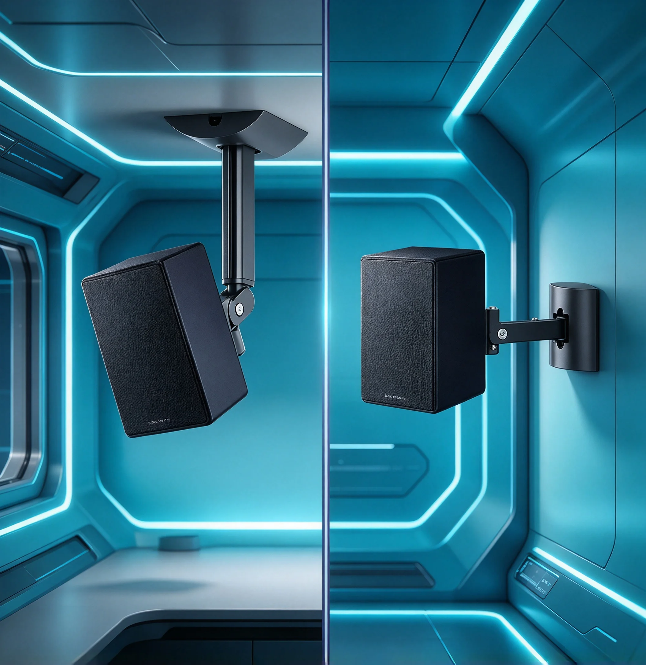 Wall Mount Bracket For Samsung (SWA-9500S) Rust-Resistant Surface Treatment Protects The Frame And Minimizes Vibration Interfere