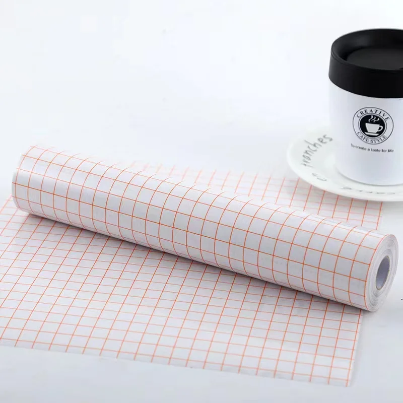 30.5 cm x 100 cm Clear Vinyl Toepassing Tape 4 kleur Uitlijning Raster voor Auto Muur Craft Art Decal Transfer papier Tape Lijm DIY