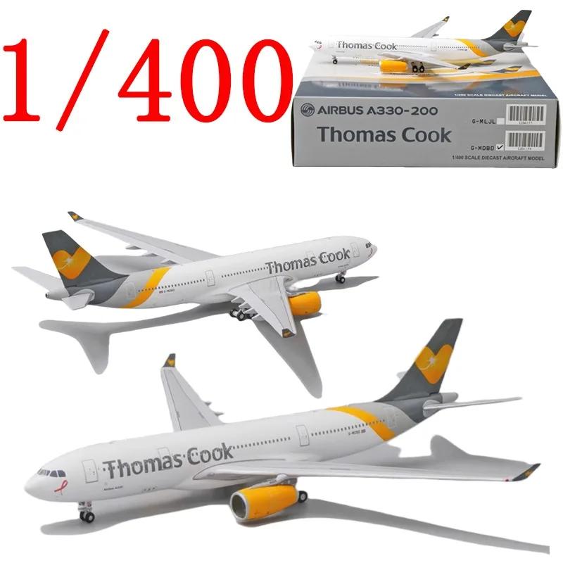 

JC WINGS, литая под давлением модель из сплава AIRBUS в масштабе 1/400, AIRBUS A330-200 G-MDBD LH4159, игра с игрушечным самолетом, подарочная коробка для мальчика