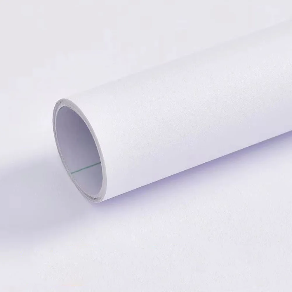 Verdikte matzwarte PVC zelfklevende folie - waterdicht contactpapier voor werkbladen, kasten, planken (verwijderbaar)