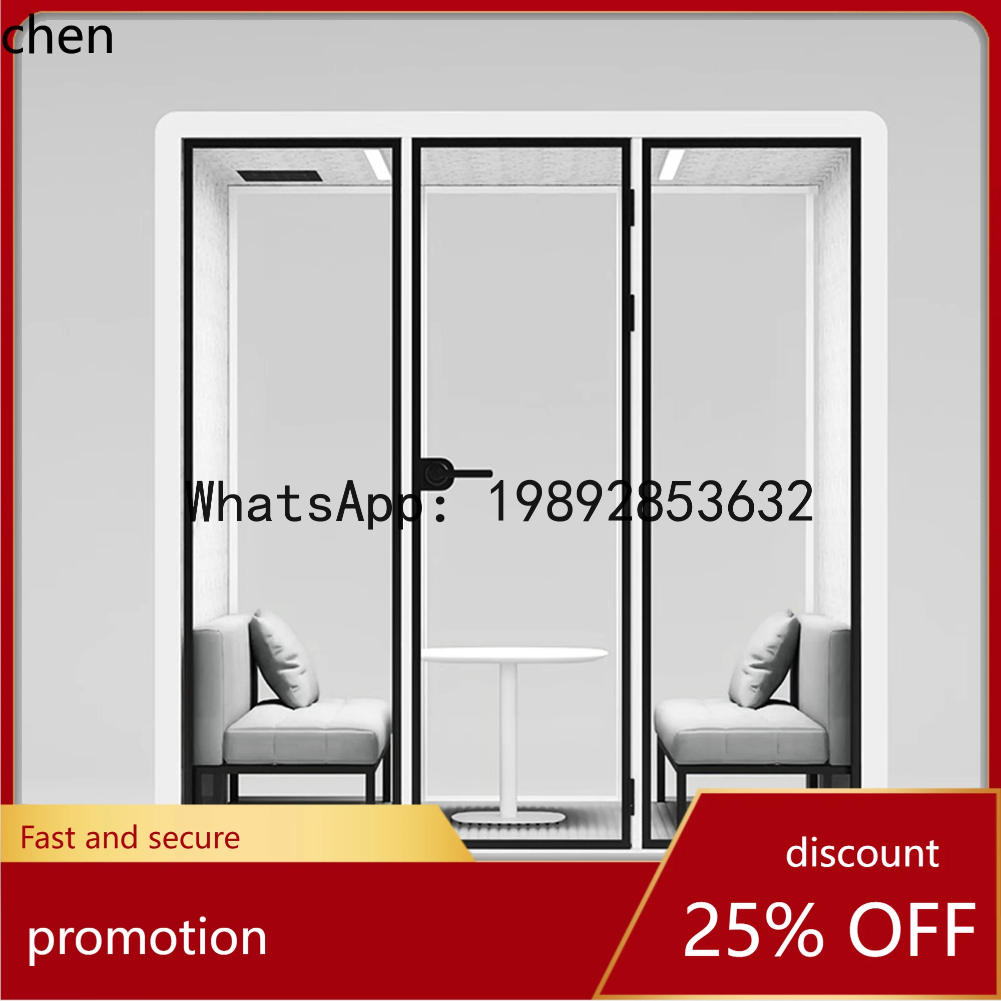 YFY  Soundproof Room Office Silent Live Streaming Room Indoor Recording Studio Mobile Conference Cabin