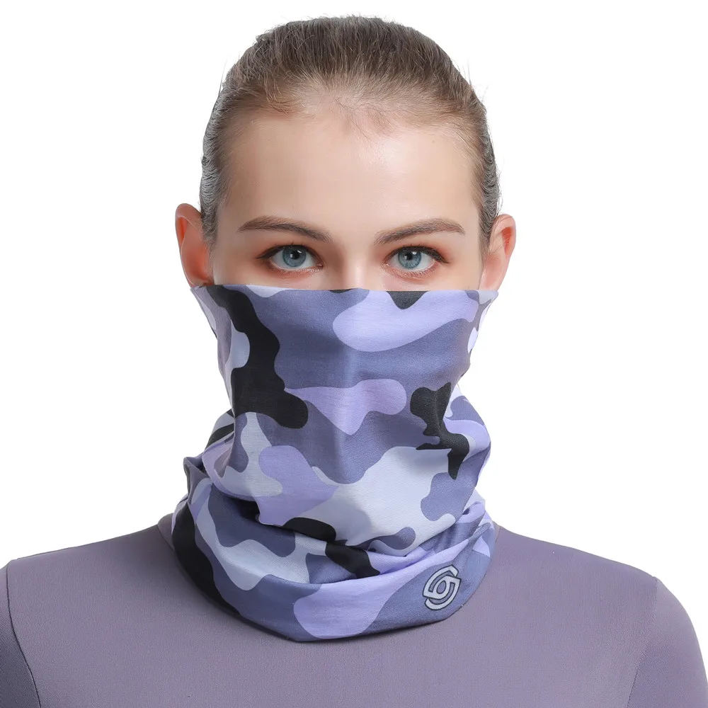 2024 Camouflage Bandana For Women Men Multifunctional Sports Tube Headband Cycling Balaclava Men\'s Face Mask Neck Scarf