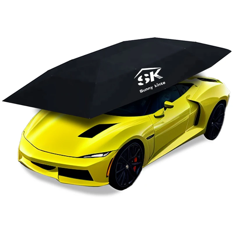 

Уличная автомобильная палатка на крыше от солнца с дистанционным управлением, гибкий солнцезащитный козырек на лобовое стекло, защита от града/снега, парковка для взрослых, снежное состояние
