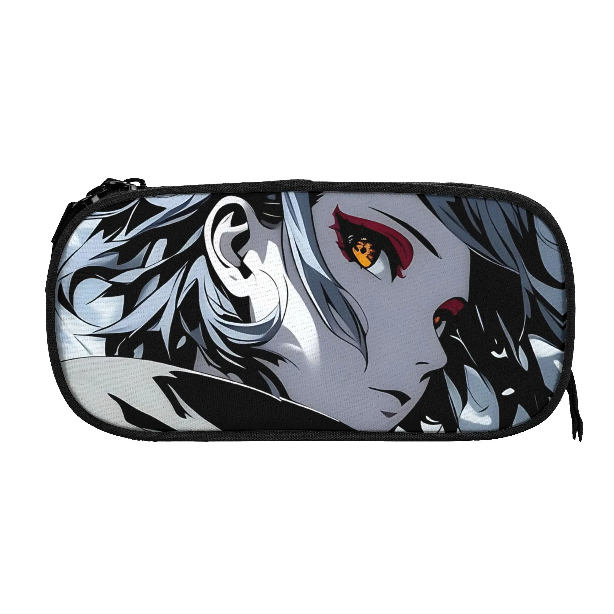 Custom Naruto Anime Theme Large Capacity Bags for Child  School Pencil Bag for Boys Gilrs Kids