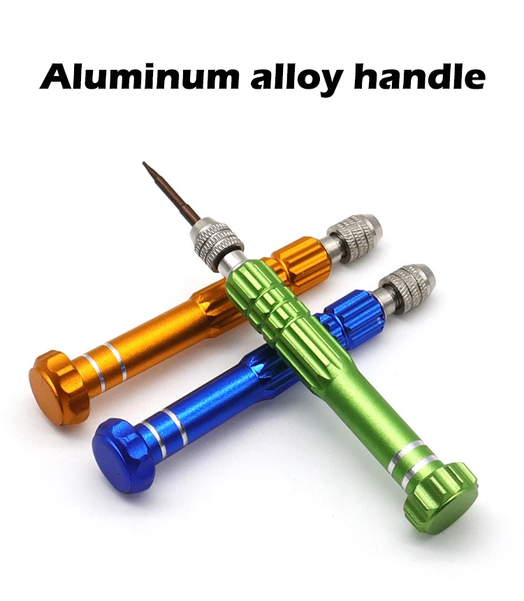 5-in-1 Präzisions-Schraubendreher-Set SL2.0/PH1.5/T5/T6/P0.8 S2 Schraubendreher-Bits für Handy PC Brille Schmuck Uhr Reparatur Handwerkzeug – Detail 5