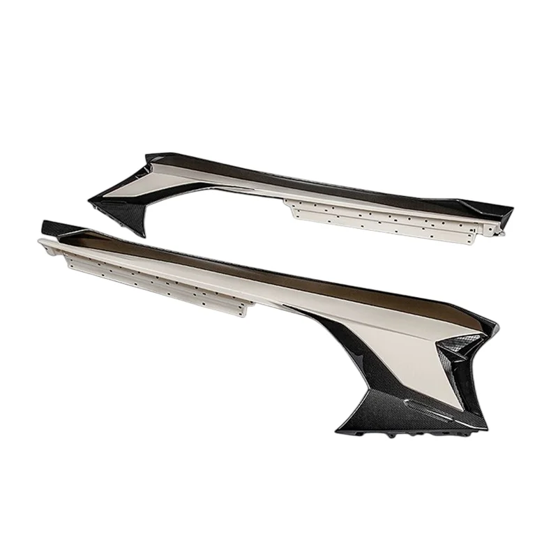 

For Lamborghini Aventado LP700 LP720 Upgrade SVJ Body Kit Semi Carbon Side Skirt Front and Rear Bumper Spoilers