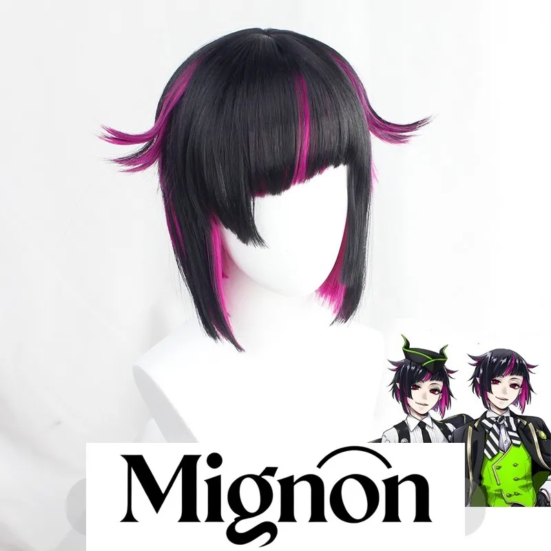 Mignon الملتوية بلاد العجائب ليليا فانروج شعر مستعار تأثيري النوم الجمال Maleficent