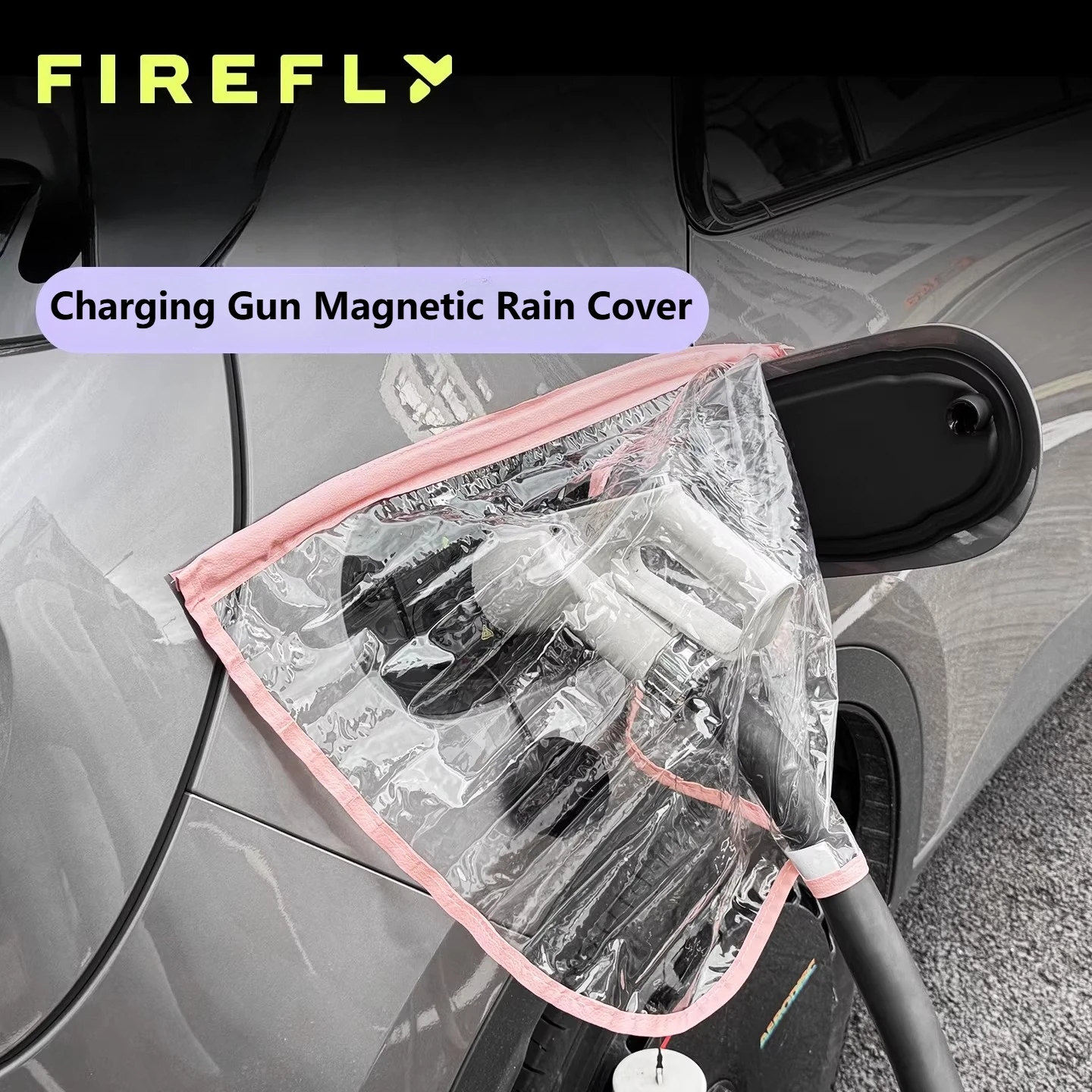 

Car Charging Gun Magnetic Rain Cover Outdoor Charging Port Waterproof Cover Accessories for NIO Firefly