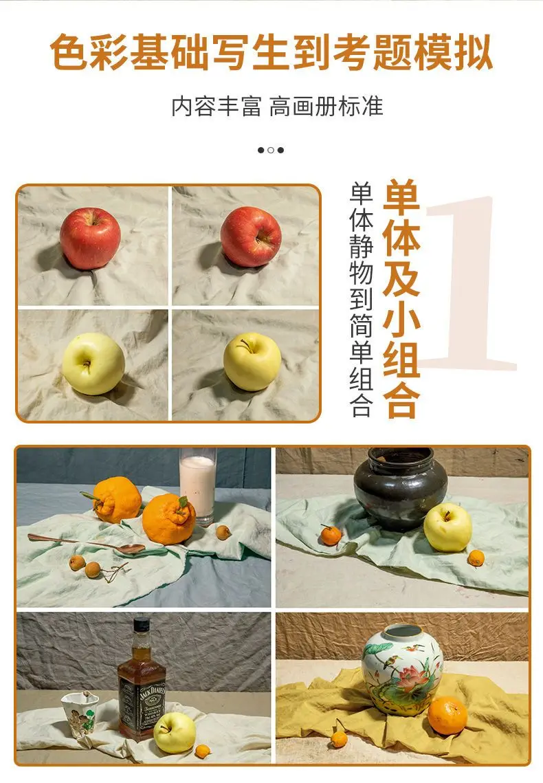 2022 Collection of Color Photos: 1000 Examples - A First-Class Book on Still Life Sketching