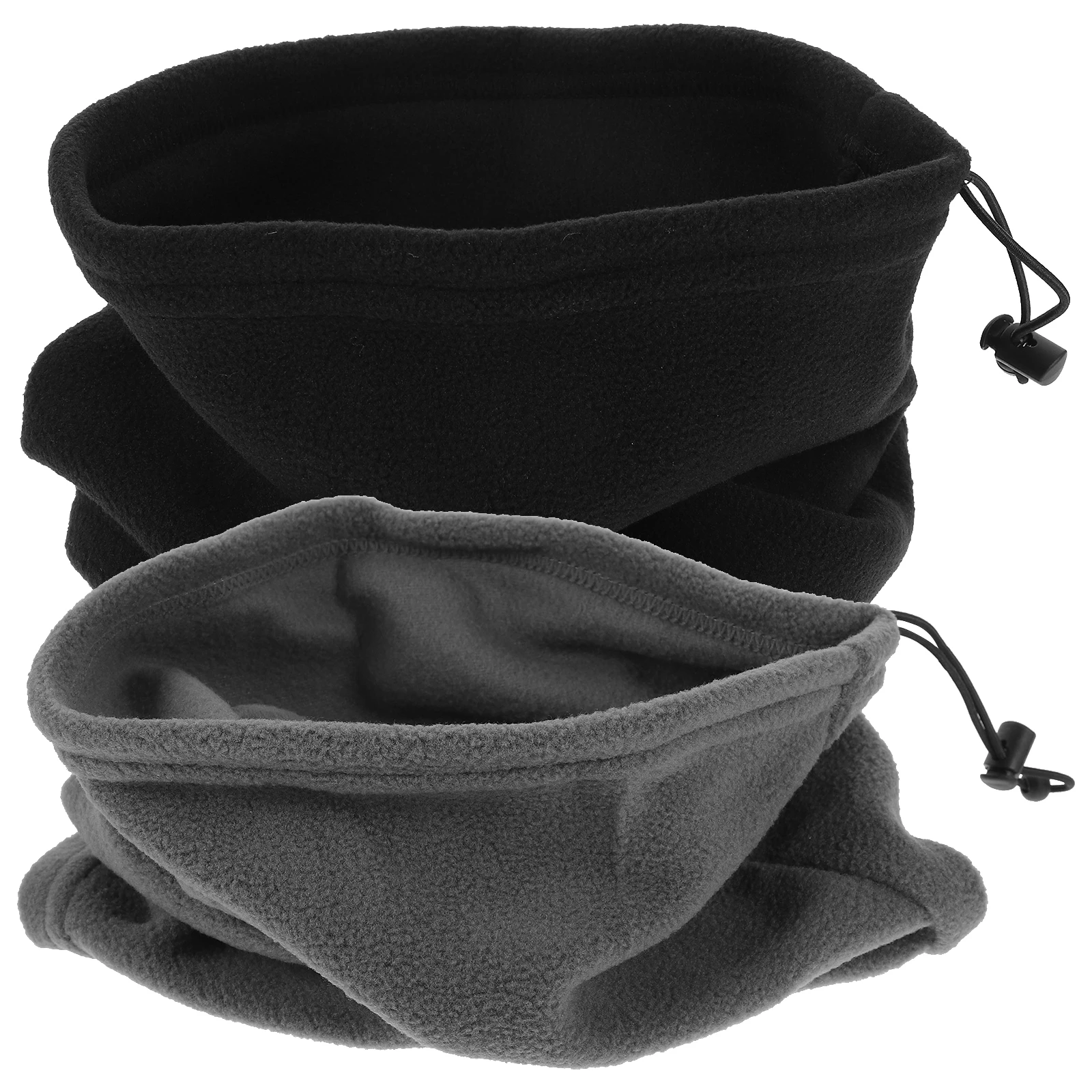 

2 Pcs Windproof Mask Ski for Men Warm Neck Gaiter Cycling Gaiters Sports Warmer Winter Flannel Cover Miss