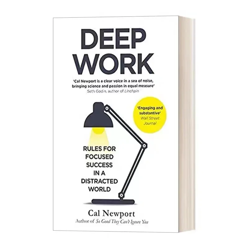 

Deep Work By Cal Newport Rules For Focused Success in a Distracted World Novel Paperback In English