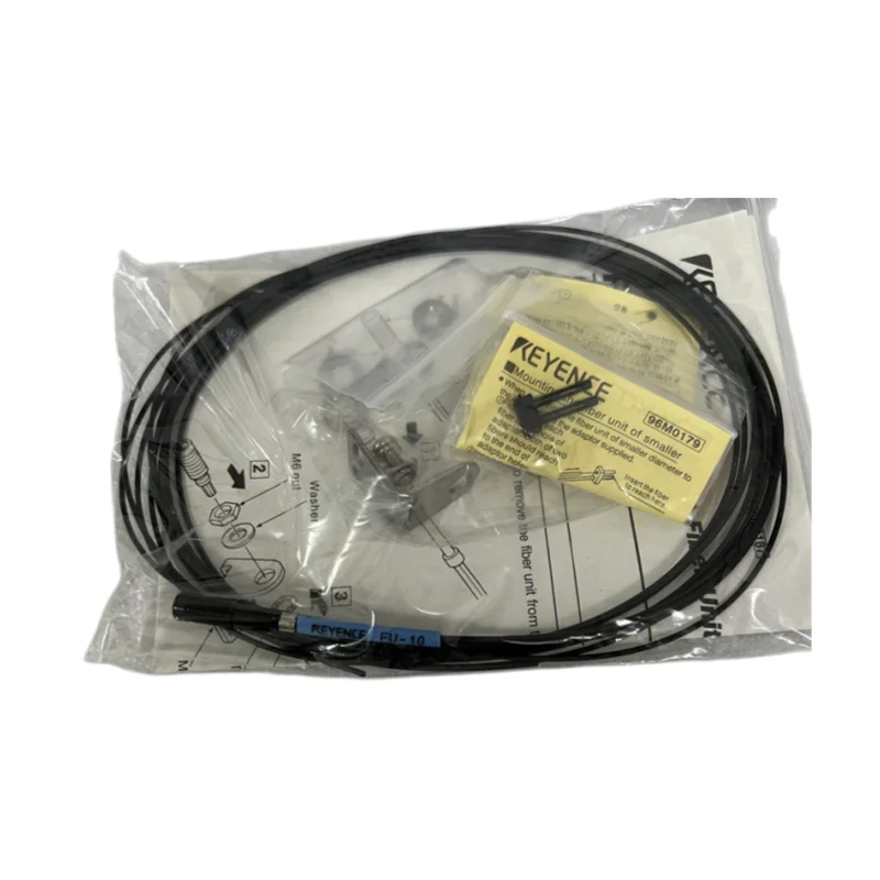 KEYENCE FU-10 FU-43 FU-43TZ FU-66Z FU-67 Fiber Optic Unit Reflective Type Suitable for Installation in Narrow Spaces in Stock