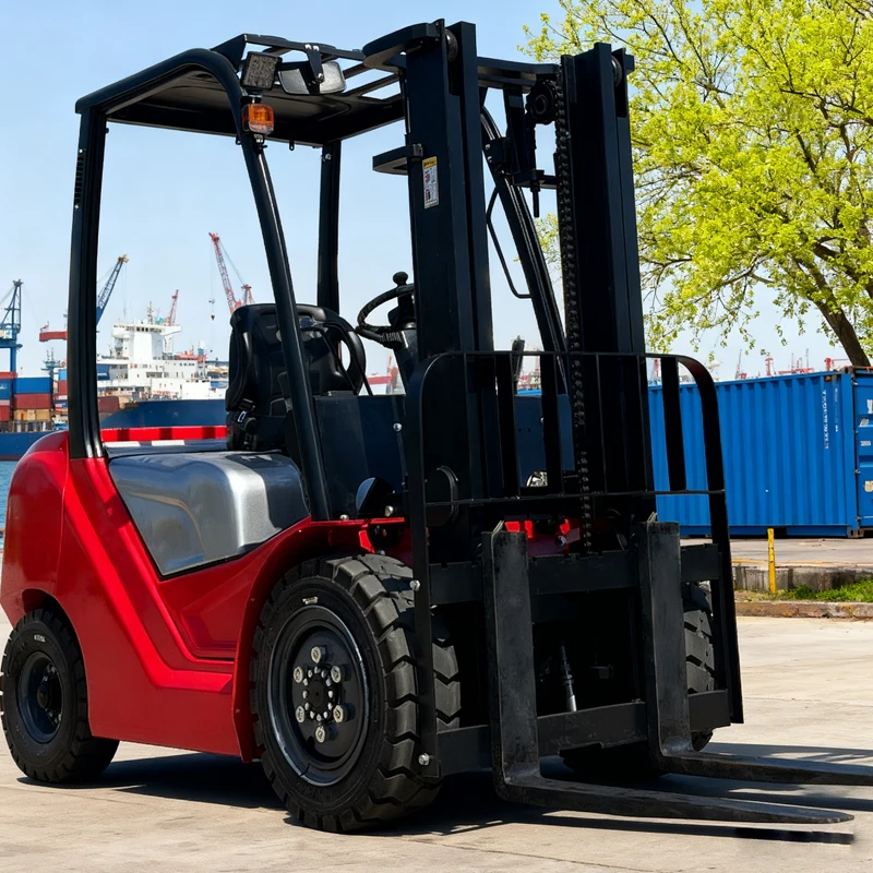 High Lift 1.8 Ton Manual Hydraulic Forklift with 3m Mast for Retail Stockroom Manual Hydraulic Forklift