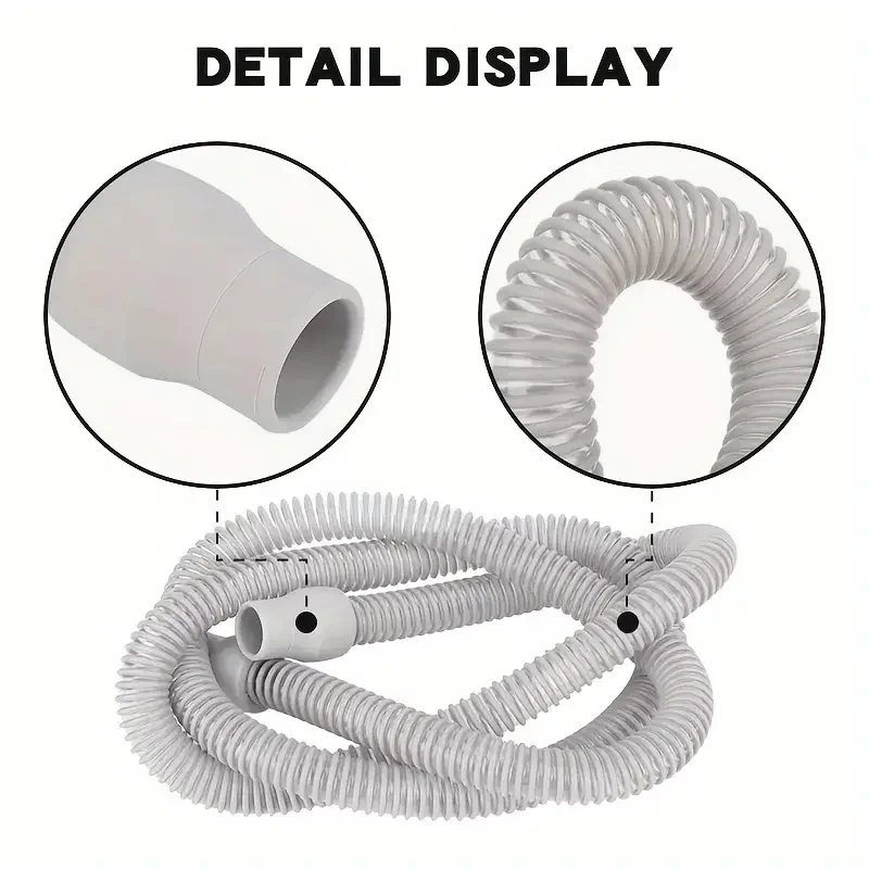 Medical Grade CPAP Hose, Compatible with ResMed Airsense 11/10 Tubing, AirFit F20 Mask, Philips, Breathing Machine Therapy