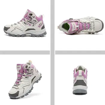 2024年新男士健行鞋,男女通用防水健行靴,女士透氣登山鞋,舒適戶外靴 10 最佳銷售 女士健行鞋 - №4
