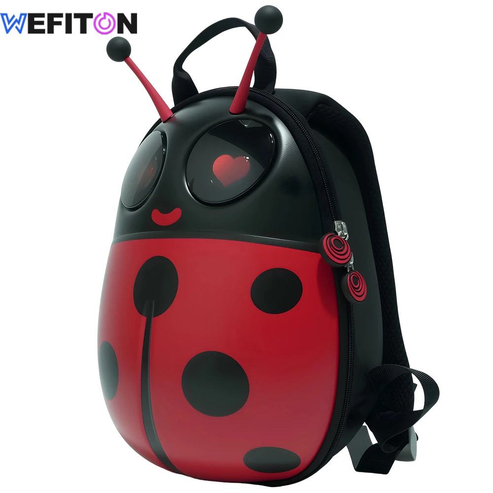 1pc-retro-cute-ladybug-hard-shell-backpack-with-app-led-display-waterproof-small-shoulder-bag-for-traveldaily-gift-for-girls
