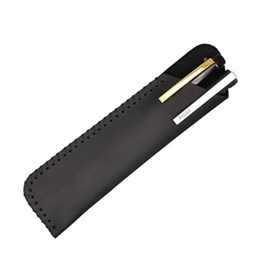 

Кожаный чехол для двух ручек ручной работы из кожи Crazy Horse, защитный футляр для перьевых ручек