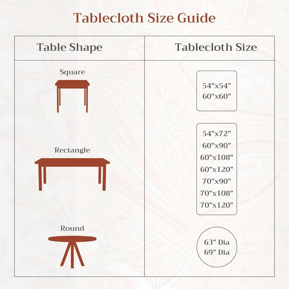 Toalha de mesa retangular de algodão 60x120 polegadas para outono, ação de graças, capa de mesa reutilizável diária