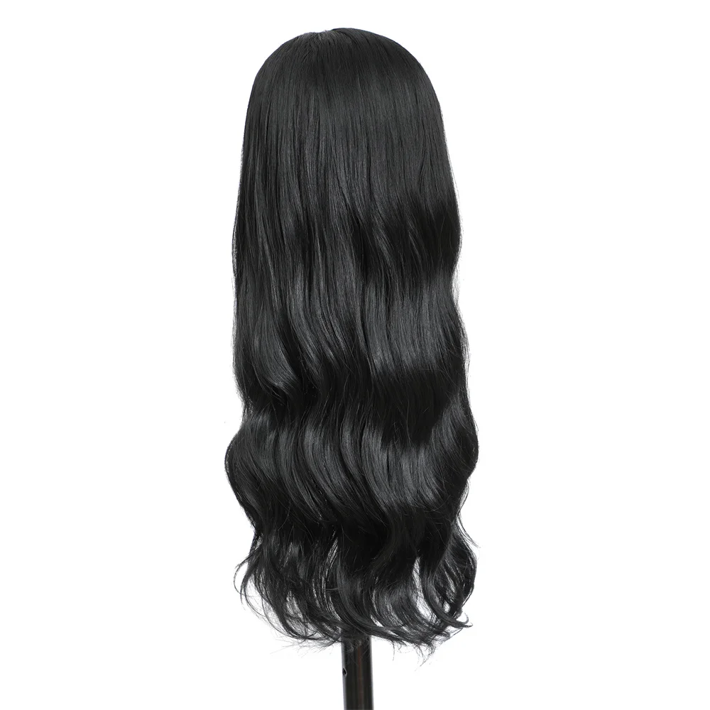 U Part Wig 20-30Inch Synthetic Body Wave Half Wig For Black Women Wavy U Part Curly Wig Loose Deep Wave Wigs Glueless