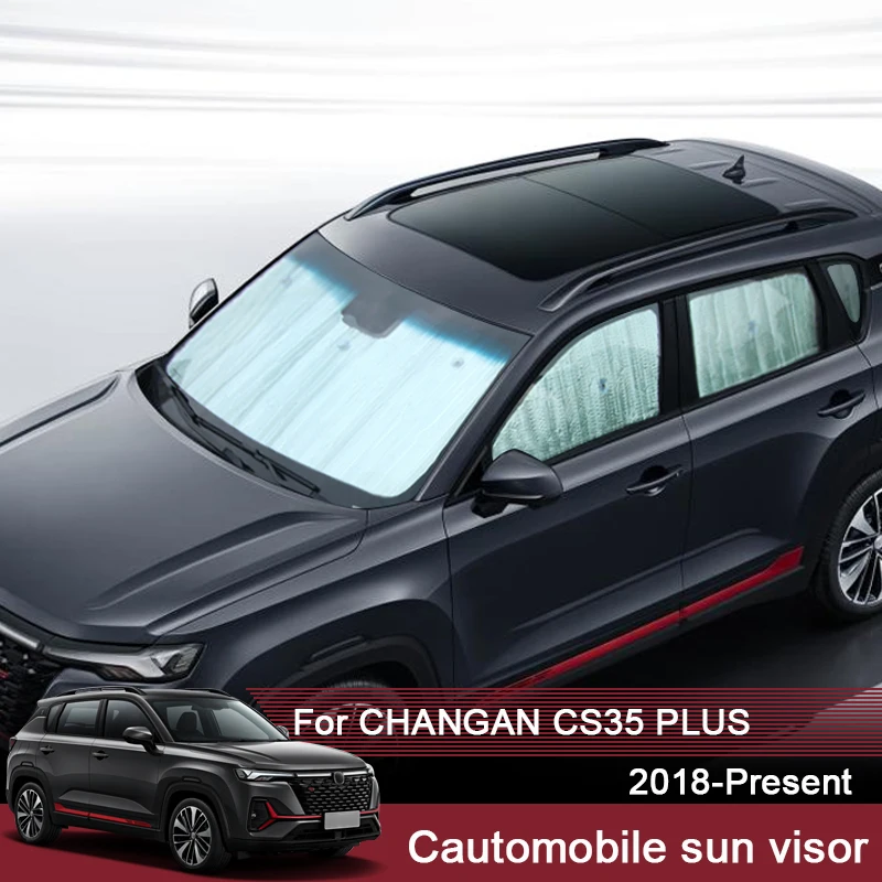 

Car Sunshades UV Protection Cover For CHANGAN CS35 PLUS 2018-2025 Window Curtain Sun Visor Windshield Cover Auto Accessories