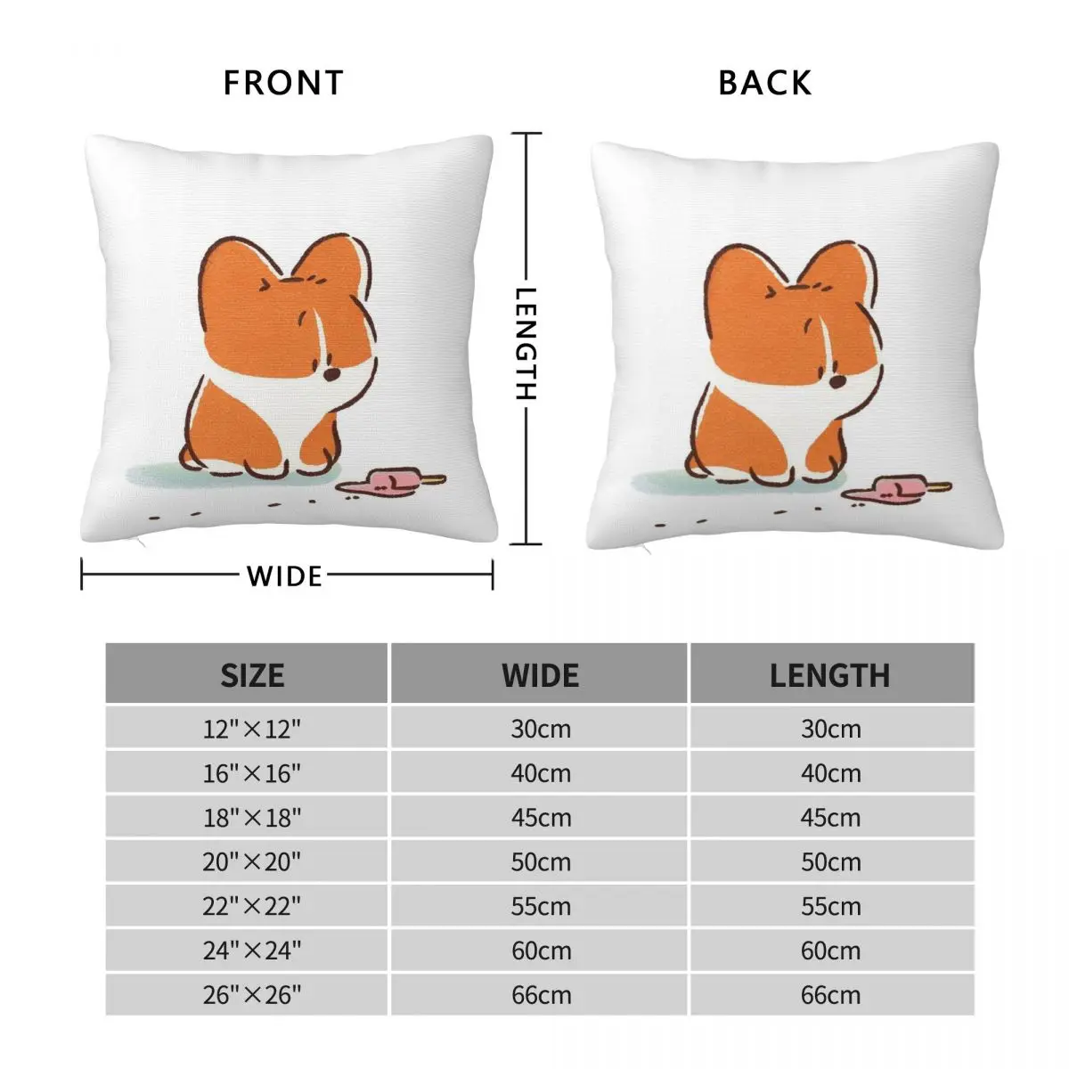 1Piece Pillowcase Cover For Bedroom guest room children's room recreational vehicle vacation home