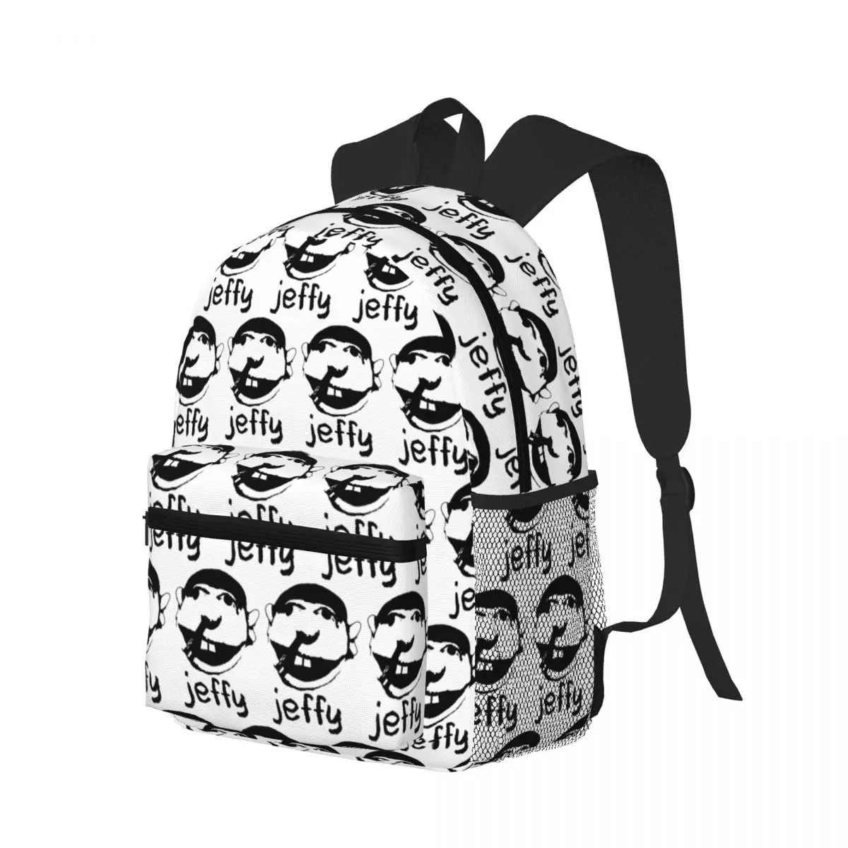 

Jeffy Face Sml рэпер студенческий рюкзак школьная сумка походный дорожный рюкзак для мужчин и женщин сумка для книг сумки на плечо