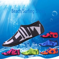 1 Pair Adult and kids Water shoes summer 3D printing Quick-Dry aqua socks swim beach barefoot yoga surfing exercise wear sneaker
