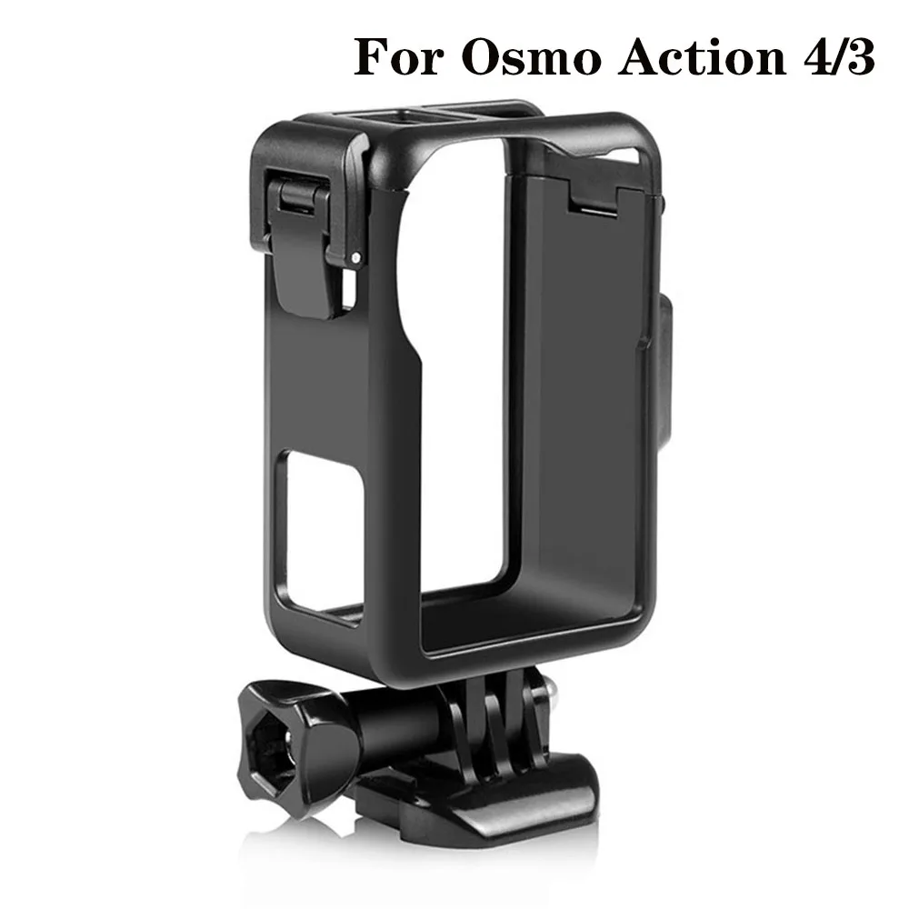 

Вертикальная пластиковая защитная рамка для DJI Osmo Action 4/3 с холодной обувью аксессуары для спортивной камеры