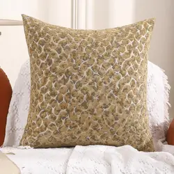 1 PC Chenille Throw Pillow Cover 45x45CM Couch Pillow Cases Modern Farmhouse Home Decor