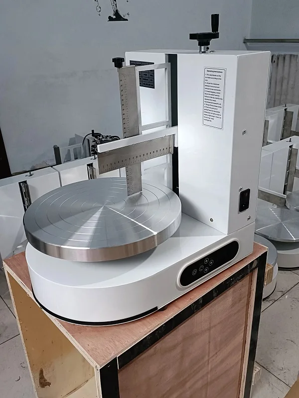 

Automatic Cake Smoothing Coating Machine Cake Bread Ice Cream Smearing Spreading Machine HJ-DGJ50