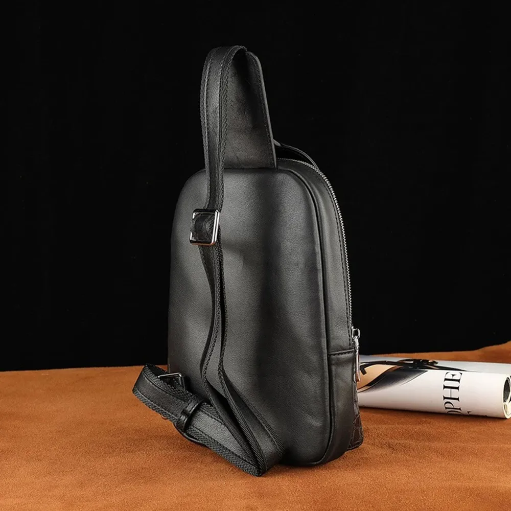 Autentyczna męska torba na klatkę piersiową z prawdziwej skóry krokodyla, oryginalna męska torba biodrowa z prawdziwej skóry krokodyla, casualowy markowy plecak designerski.