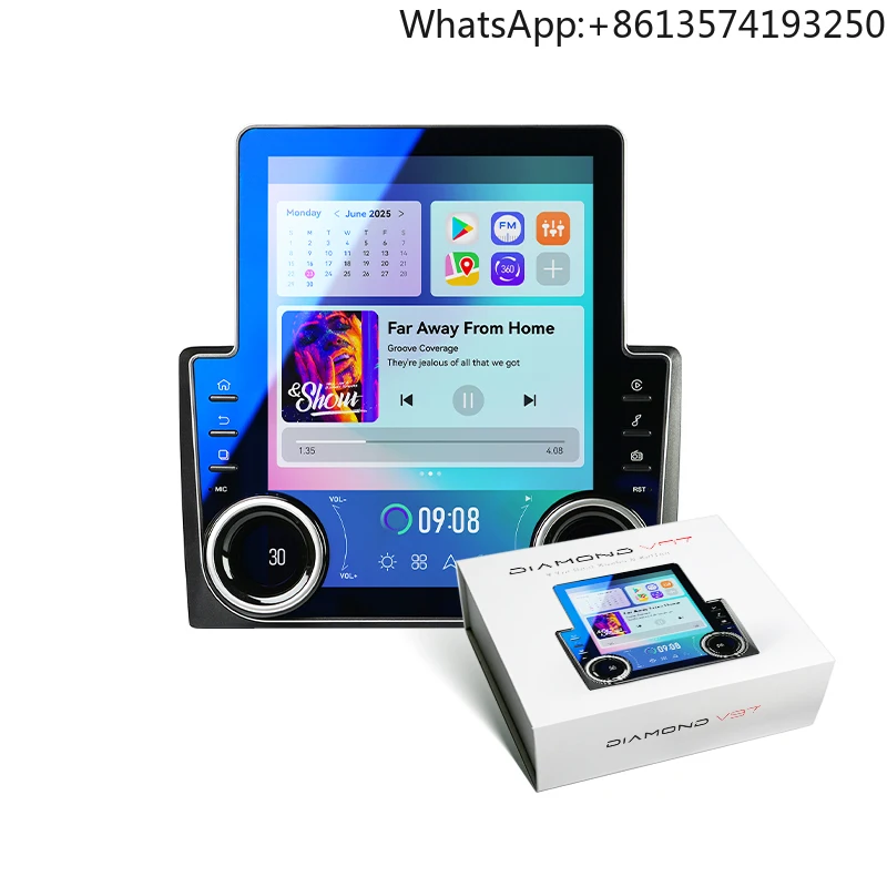 

Diamond V97 9.7inch Car Radio Multimedia Video Player Navigation GPS Android 2din Wireless Carplay Android Auto Carplay Screen