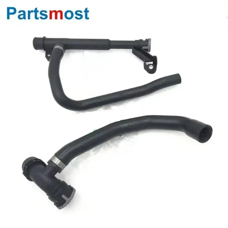 Oil Cooler Outlet Hose Bottom to Water Pump For 3.2L Land Rover LR2 Volvo Thermostat to Radiator Pipe LR005563 LR005564 LR005566