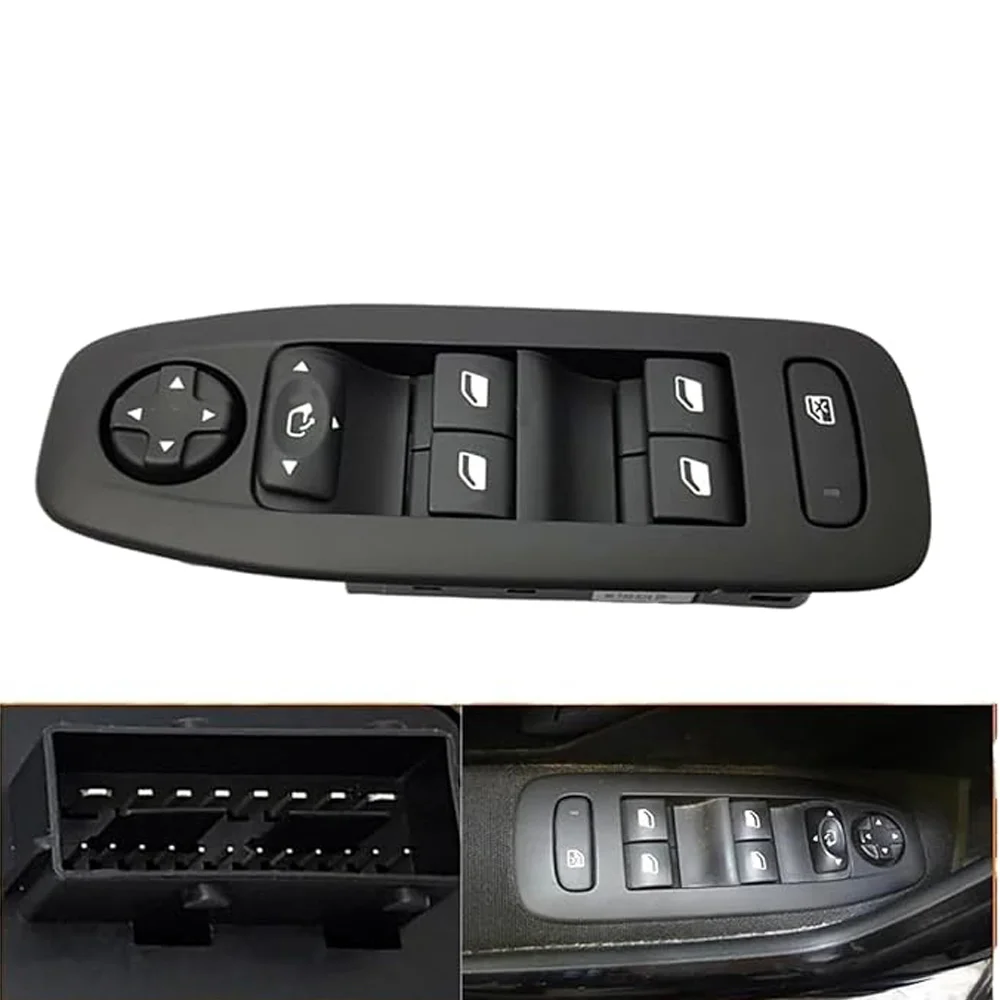 96749624ZD for PEUGEOT 208 / 2008 2013 2014 2015 2016 2017 2018 Master Power Window Control Switch Lifter Button Car Accessories