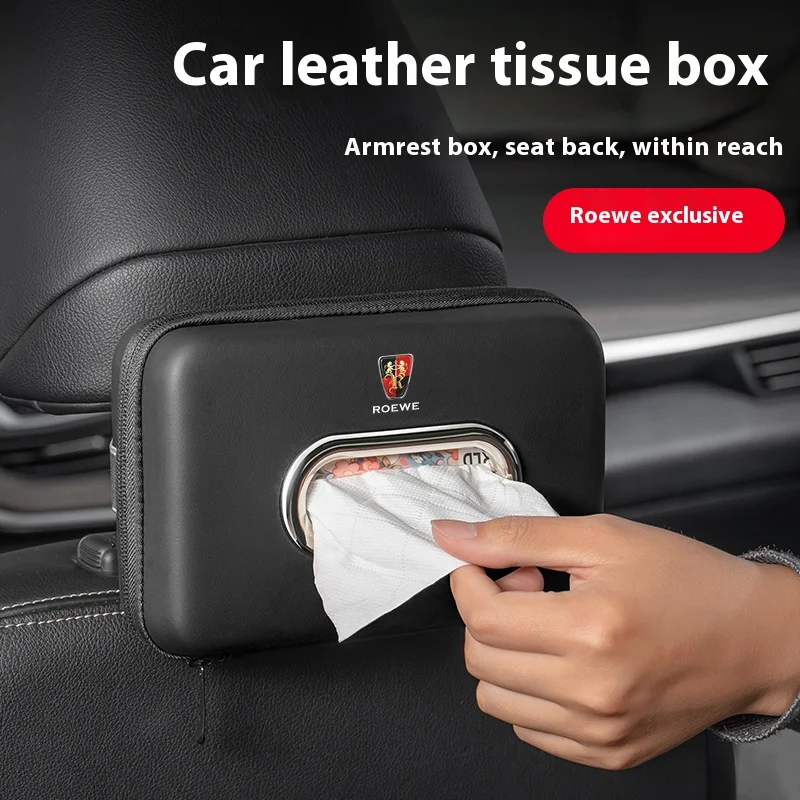 

For Roewe Keliwei Ei5/i6/RX3/RX5/RX8 Car armrest box, tissue pack, seat back tissue box, car interior supplies