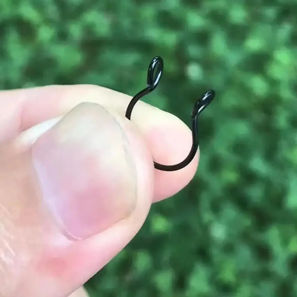 1/8Pcs Set of U-shaped Fake Nose Rings Fake Nose Lip Piercing Jewelry For Woman and Man Stainless Steel Different Colors
