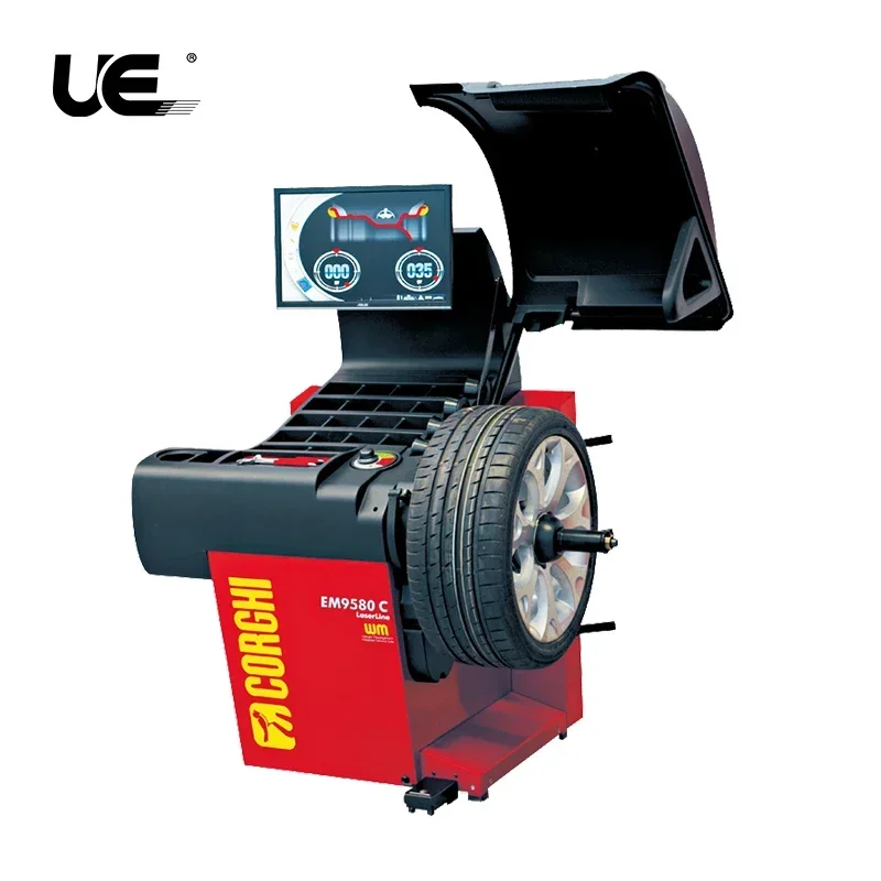 Italia CORGHI Balancing Machine EM 9580 Plus Laser Line Truck Bus Wheel Balance Wheel