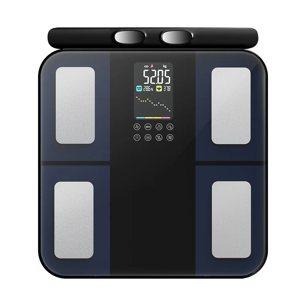 New Smart Body Scales, Weight Body Composition Smart Bioimpedance Scale Digital Scale Body Fat Weight