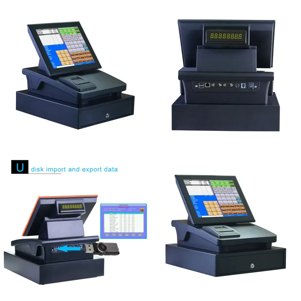 

Newest Restaurant, Retail Supermarket Touch All in One Pos Systems for Sale