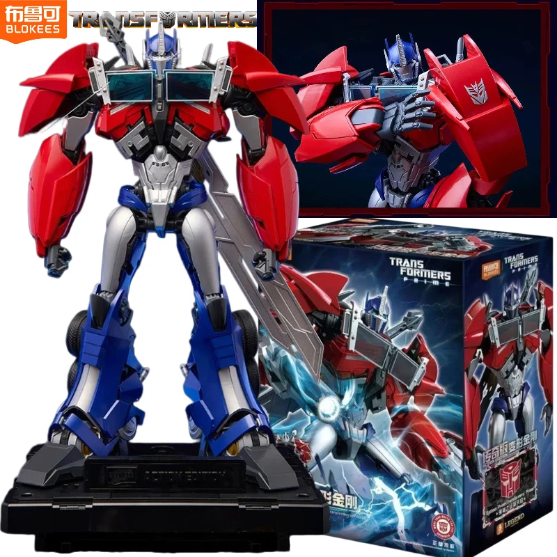 

Blokees Transformers：Prime TFP Legendary Edition Optimus Prime Assemble Joint Mobility Action Figure Model Robot Collectible Toy