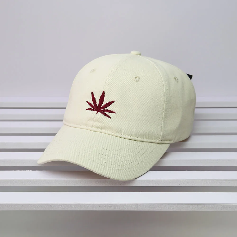 

Interesting Maple Leaf Embroidery Baseball Hat Outdoor Men's Casual Sports Duck Tongue Cap Retro USA New York City Canada Hats