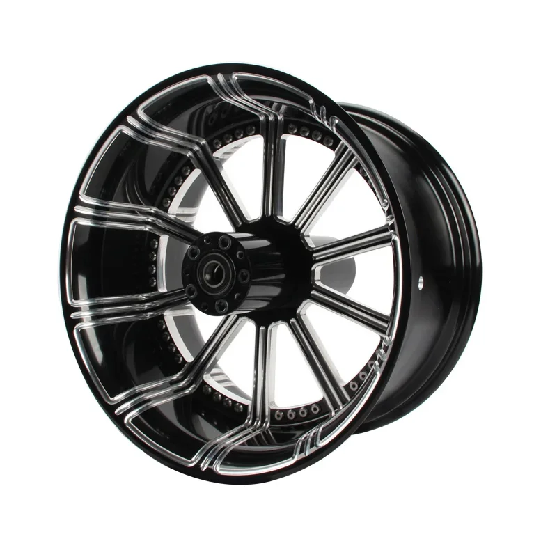 Forged Aluminum 18 Inch Rear Wheel Black Aluminum Alloy Wheels Rims For Harley Davidson Motorcycles After 2008-2019