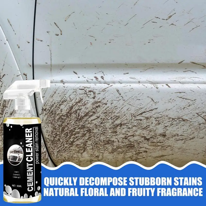 Driveway Cleaner For Concrete Driveway Degreaser For Concrete Concentrated Removes Oil In 10 Seconds No Scrubbing 500ml Outdoor