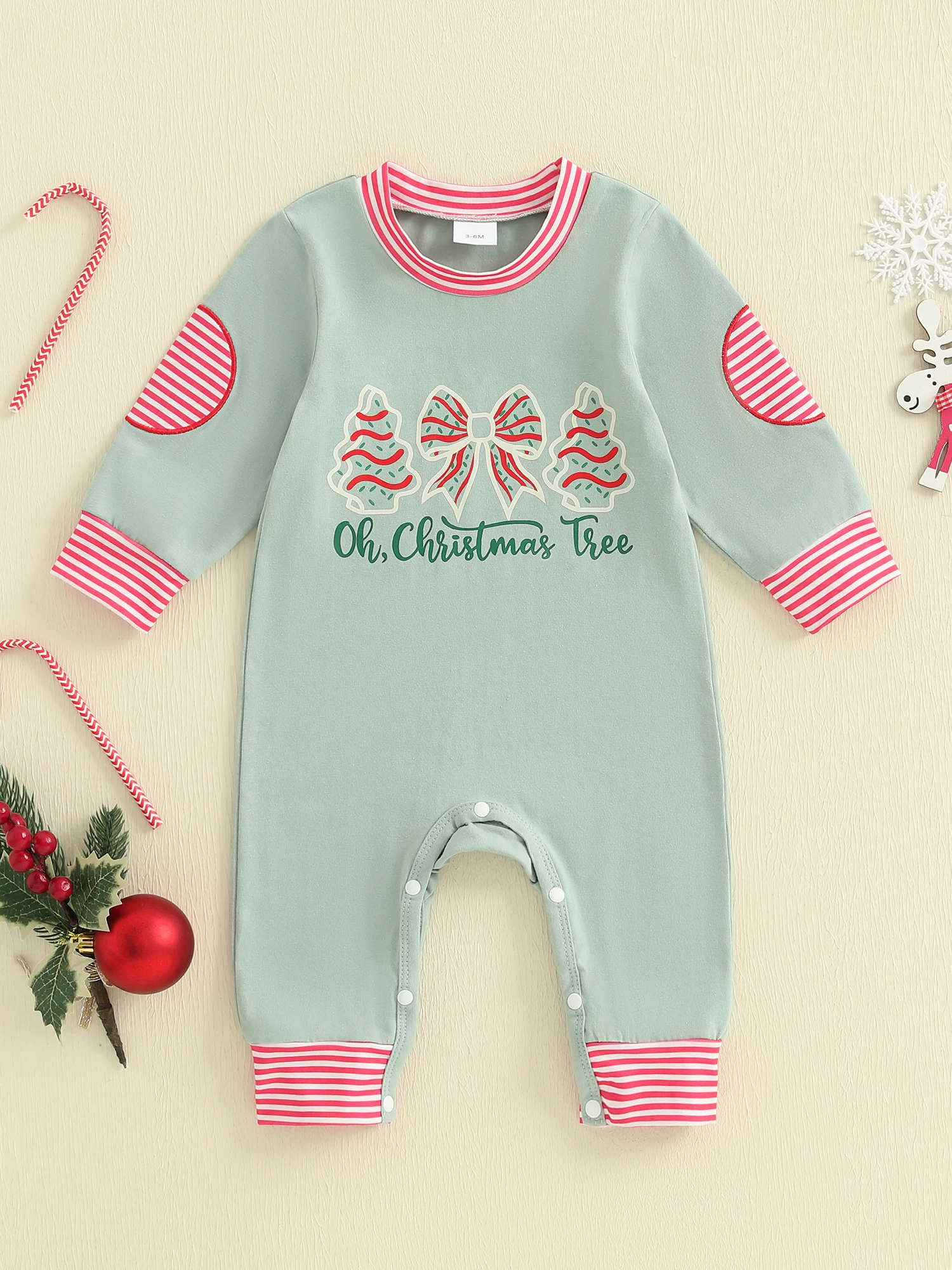 

Adorable Toddler Unisex Winter Romper with Reindeer Print and Hooded Design for Christmas Celebrations